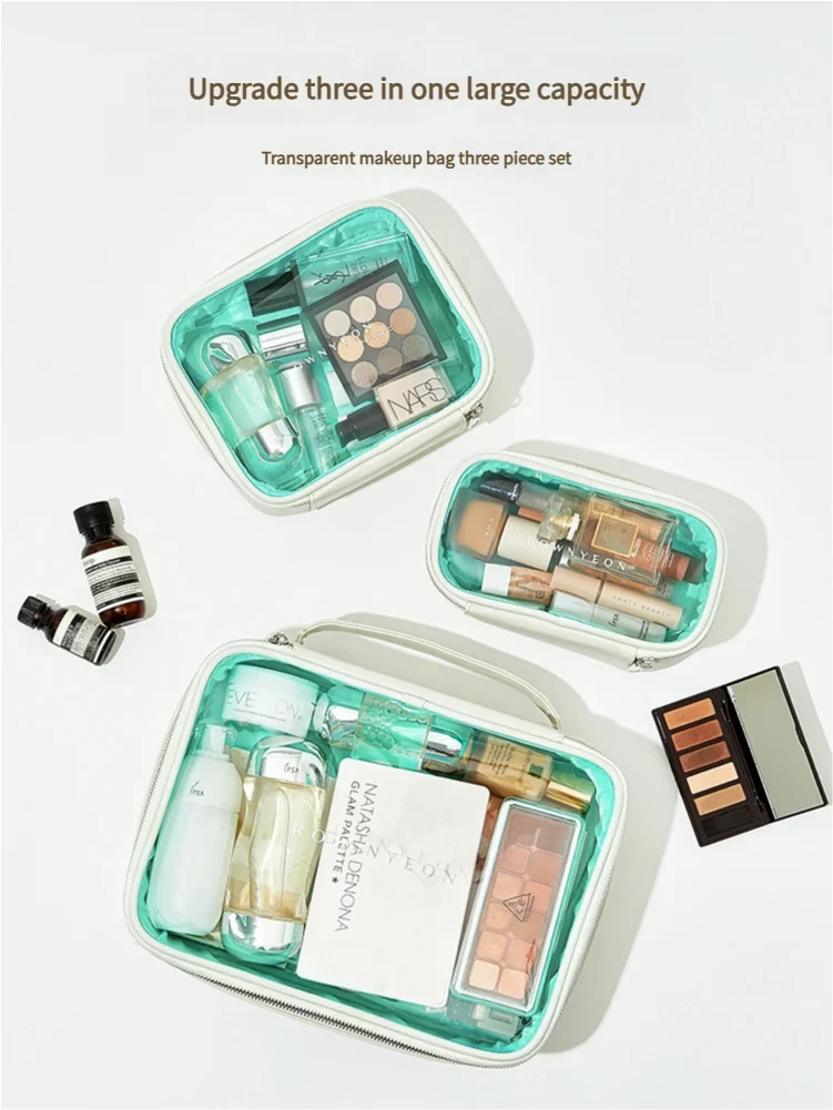 Translucent Travel Bag Set of 3