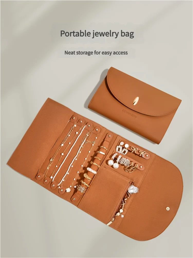 Brown Jewelry Organizer