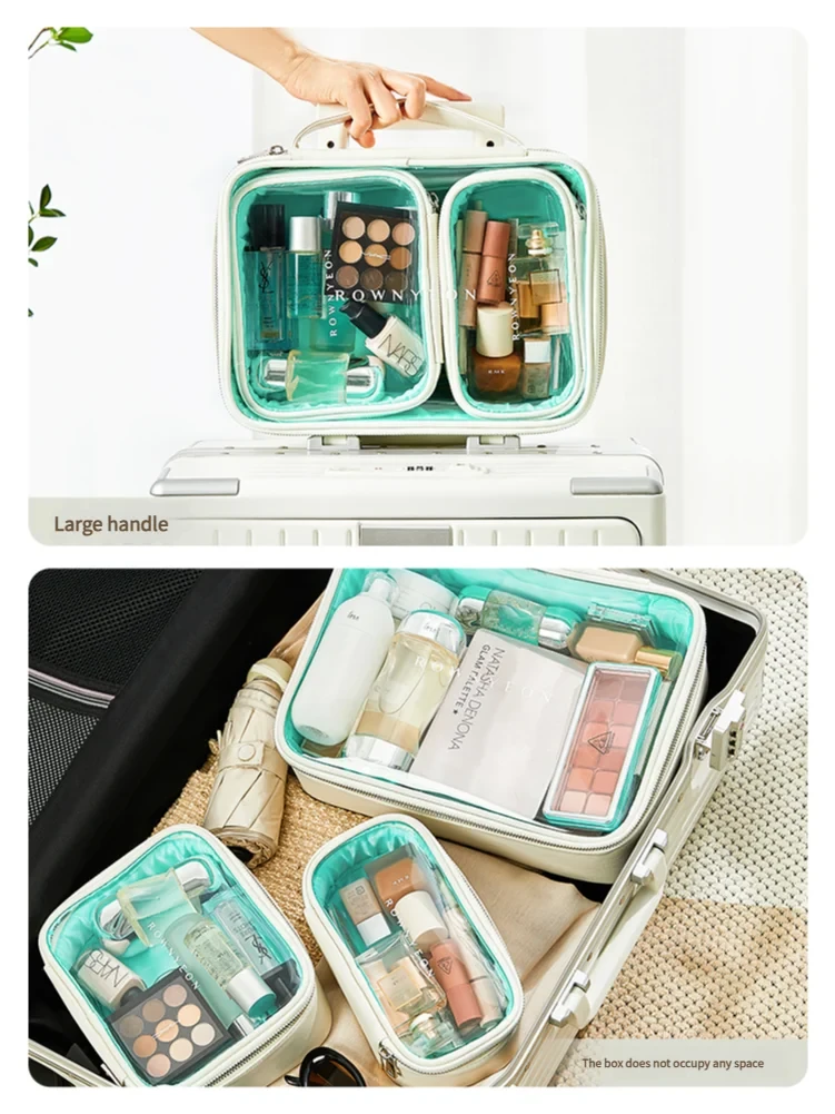 Translucent Travel Bag Set of 3