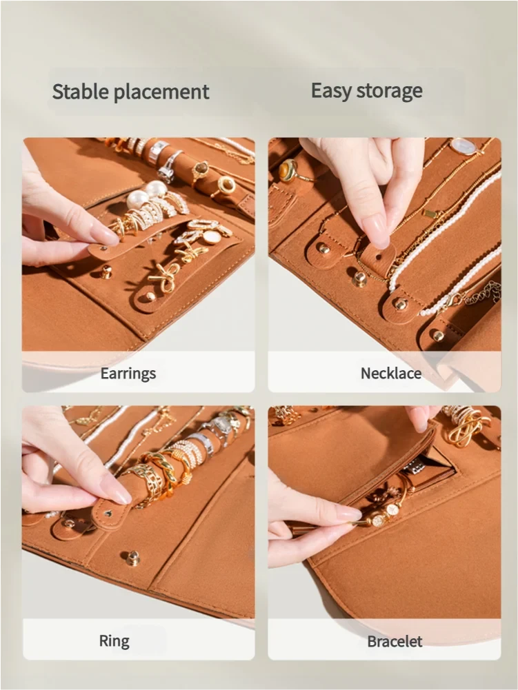 Brown Jewelry Organizer