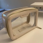 Square Transparent Cosmetic Bag photo review