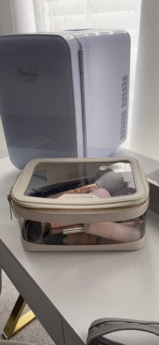 Square Transparent Cosmetic Bag photo review