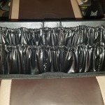 Folding Cosmetic Brush Bag (Black) photo review